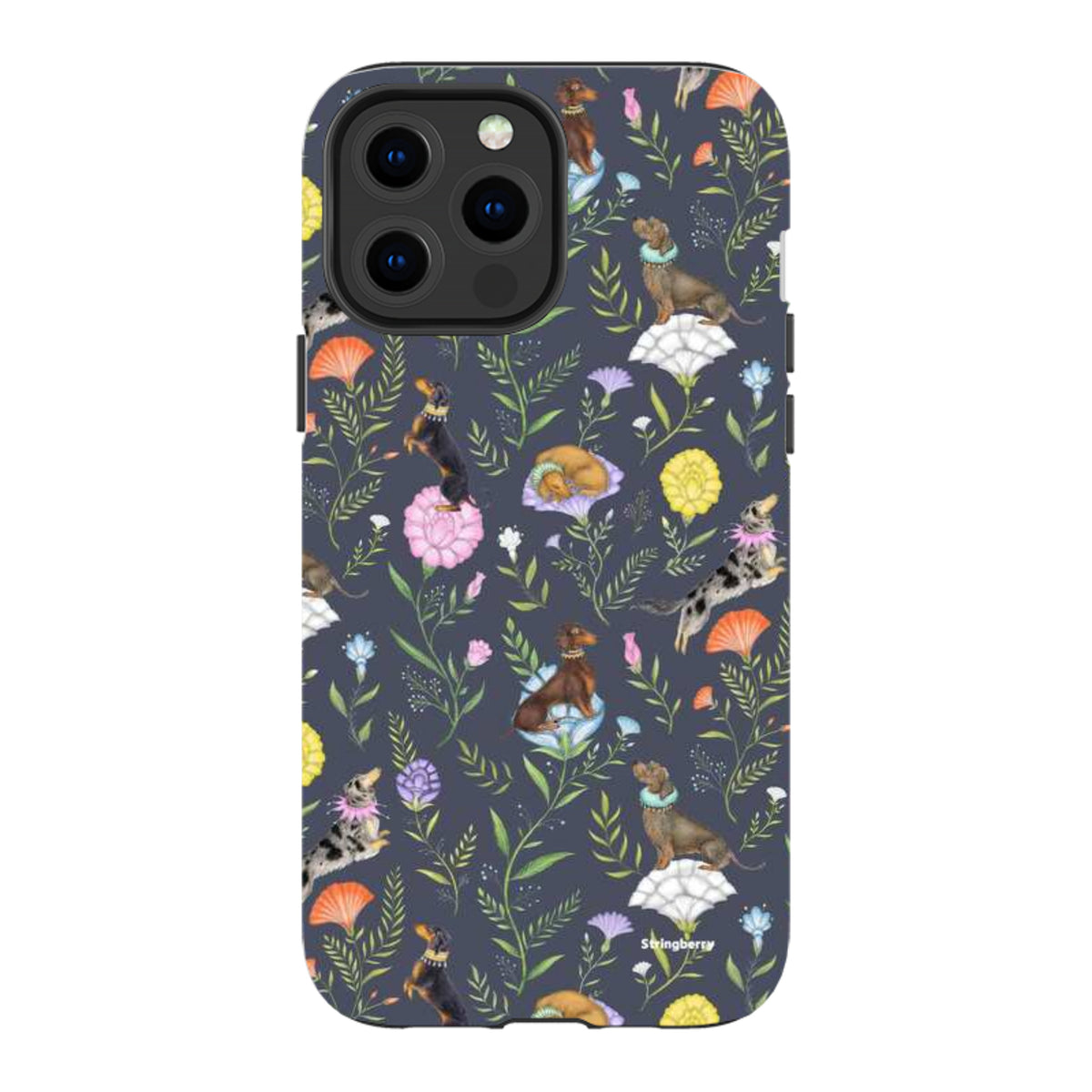iPhone MagSafe Tough Case -  Doxy Day Afternoon Slate By Catherine Rowe