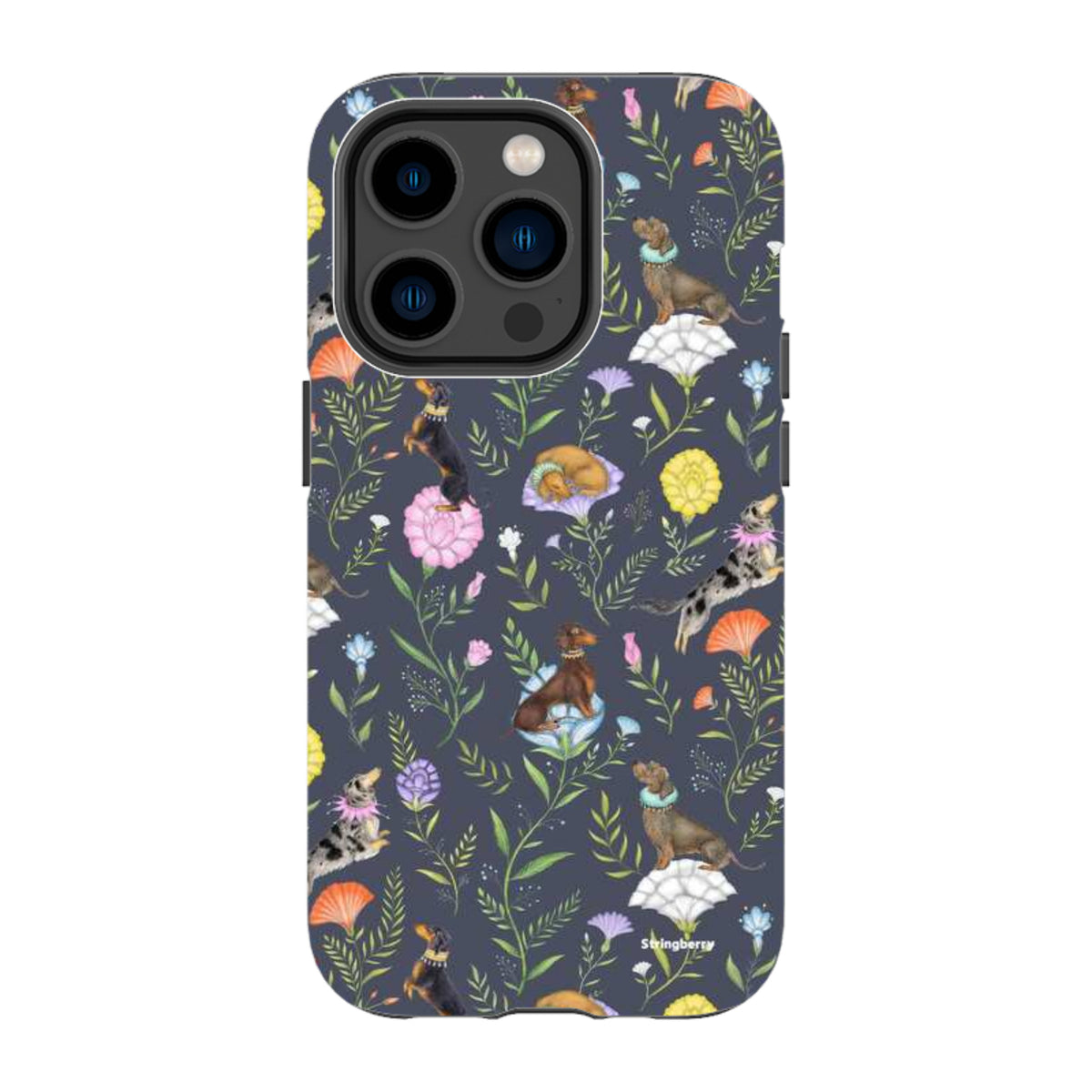 iPhone MagSafe Tough Case -  Doxy Day Afternoon Slate By Catherine Rowe