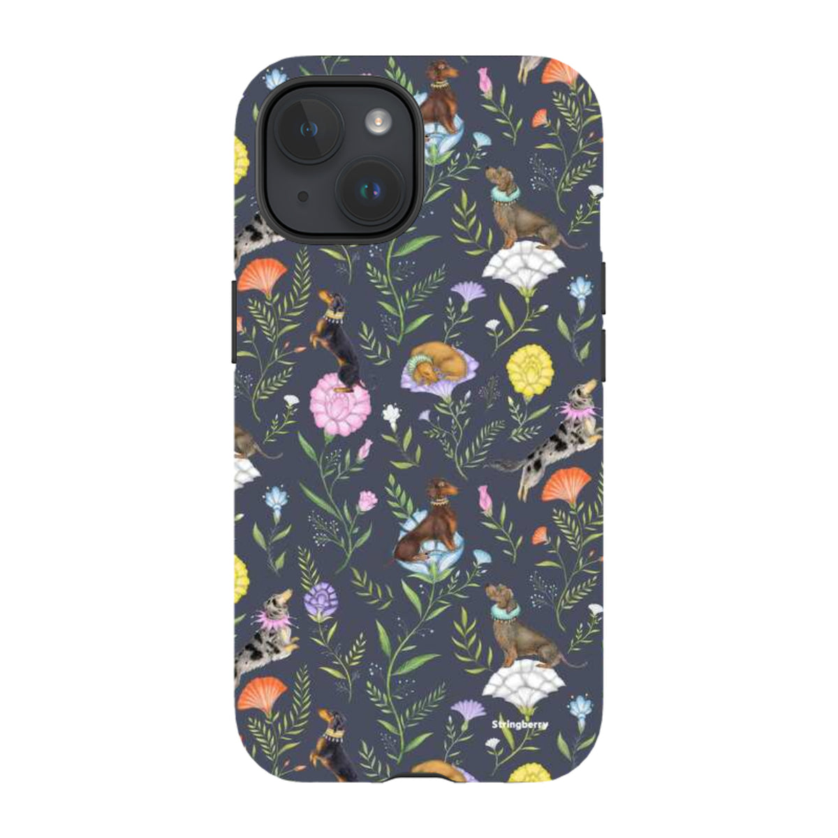 iPhone MagSafe Tough Case -  Doxy Day Afternoon Slate By Catherine Rowe