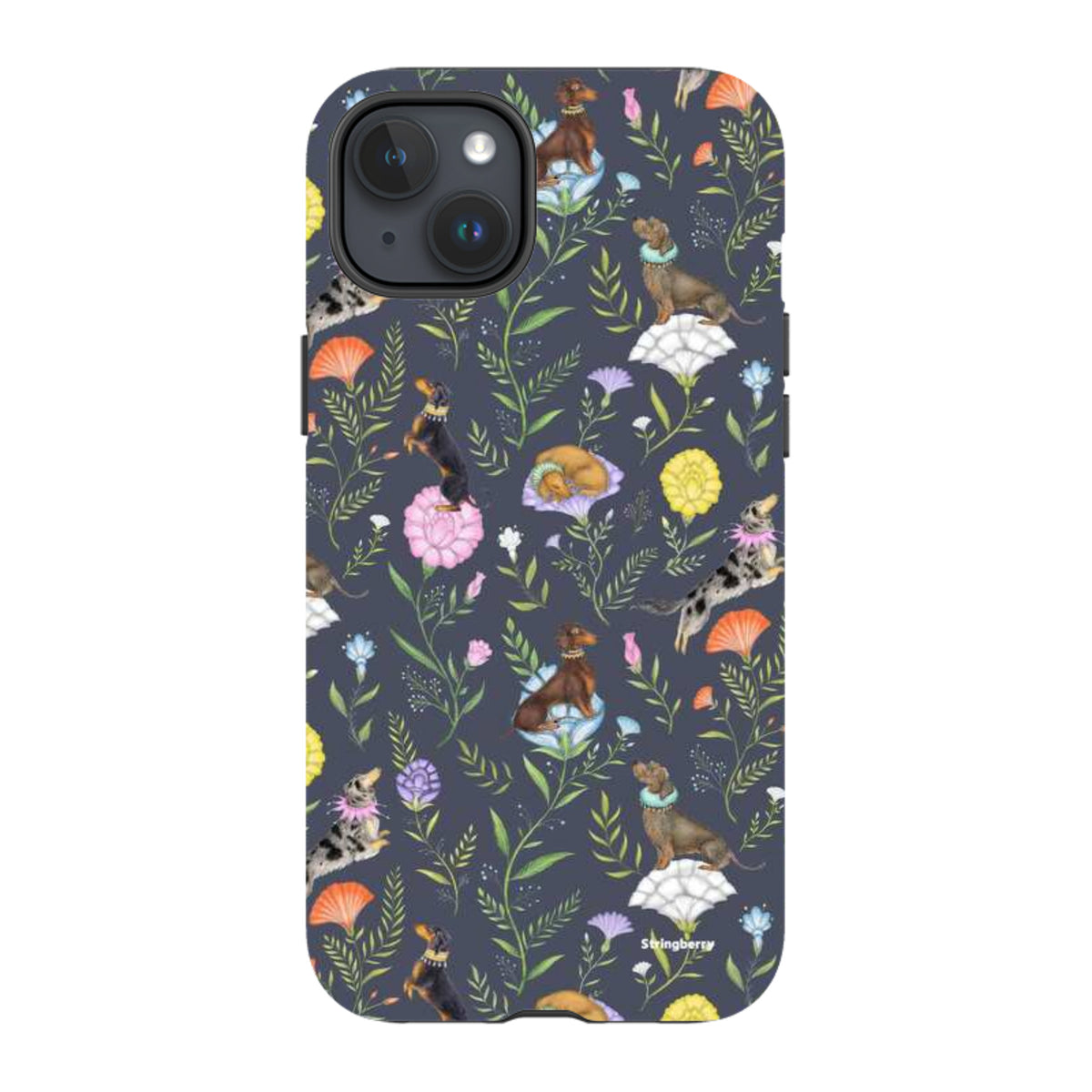 iPhone MagSafe Tough Case -  Doxy Day Afternoon Slate By Catherine Rowe