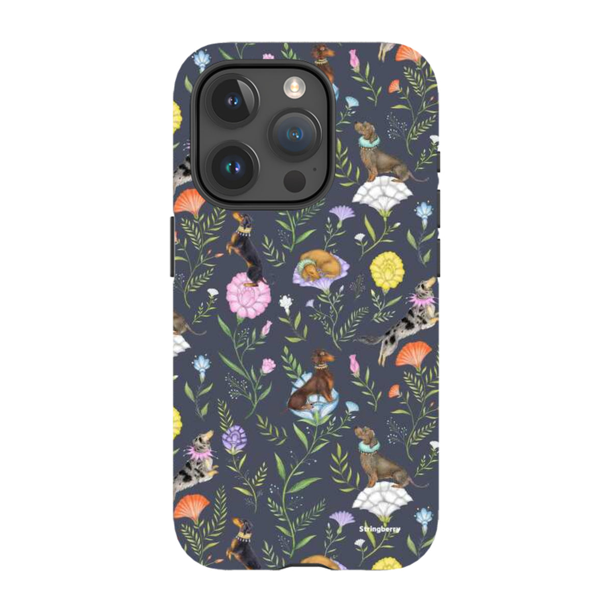 iPhone MagSafe Tough Case -  Doxy Day Afternoon Slate By Catherine Rowe
