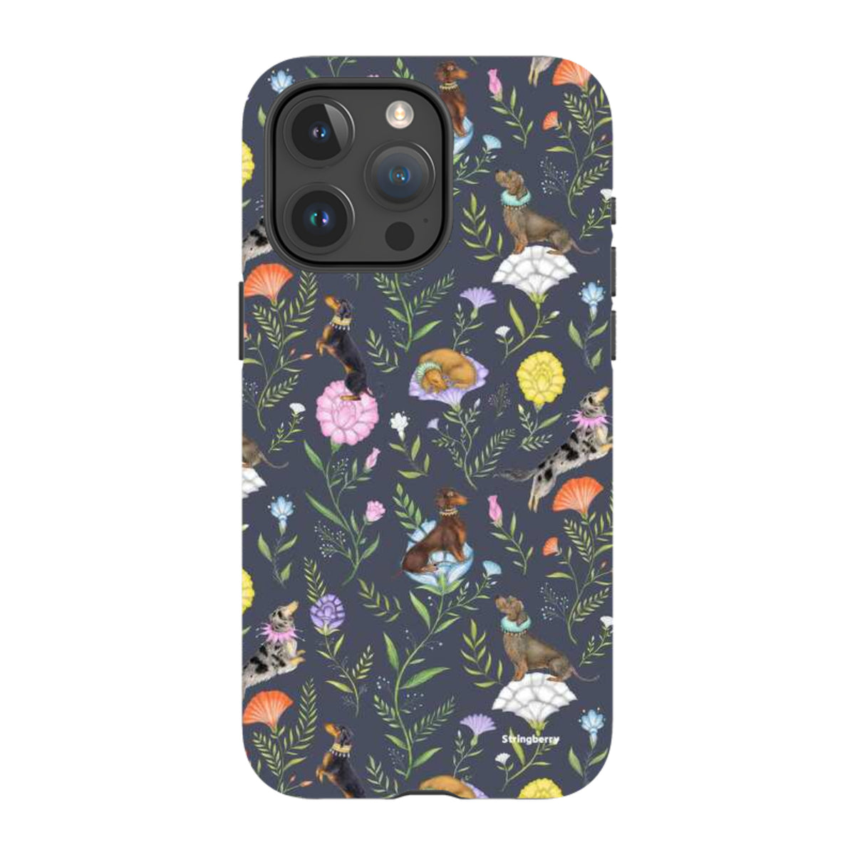 iPhone MagSafe Tough Case -  Doxy Day Afternoon Slate By Catherine Rowe