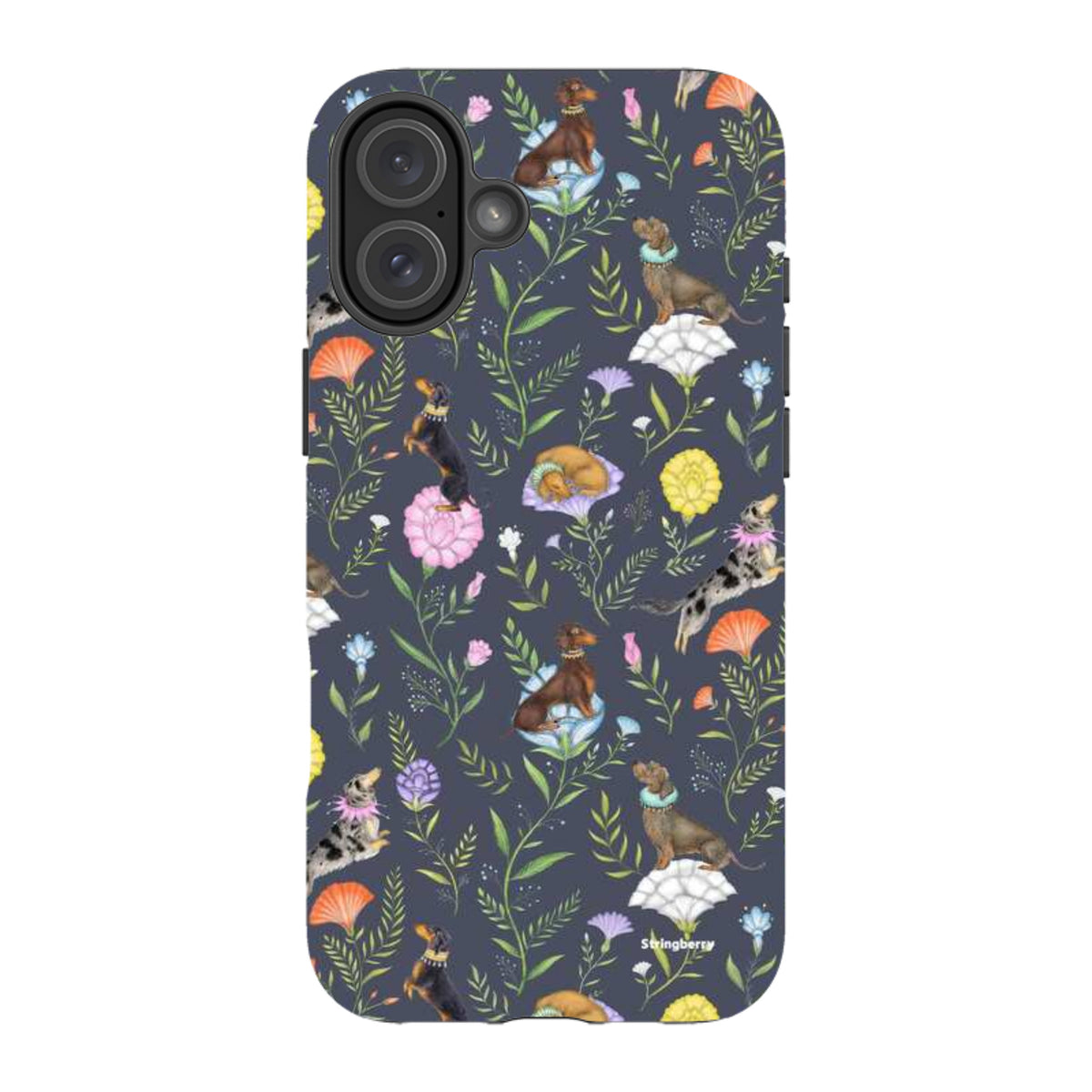 iPhone MagSafe Tough Case -  Doxy Day Afternoon Slate By Catherine Rowe