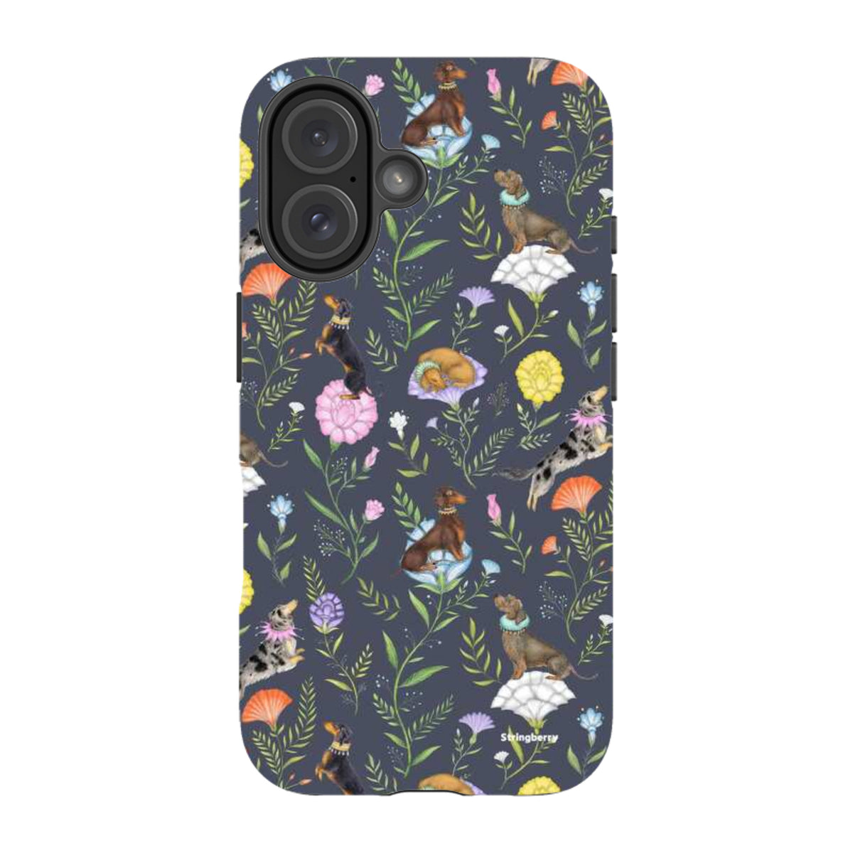 iPhone MagSafe Tough Case -  Doxy Day Afternoon Slate By Catherine Rowe