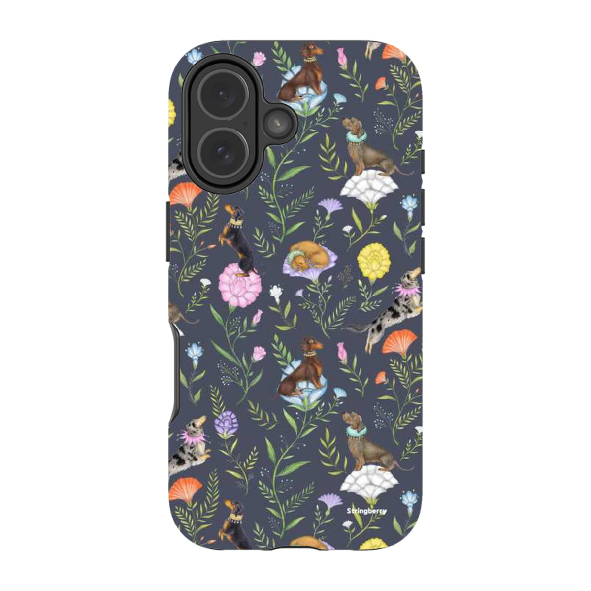 iPhone MagSafe Tough Case -  Doxy Day Afternoon Slate By Catherine Rowe