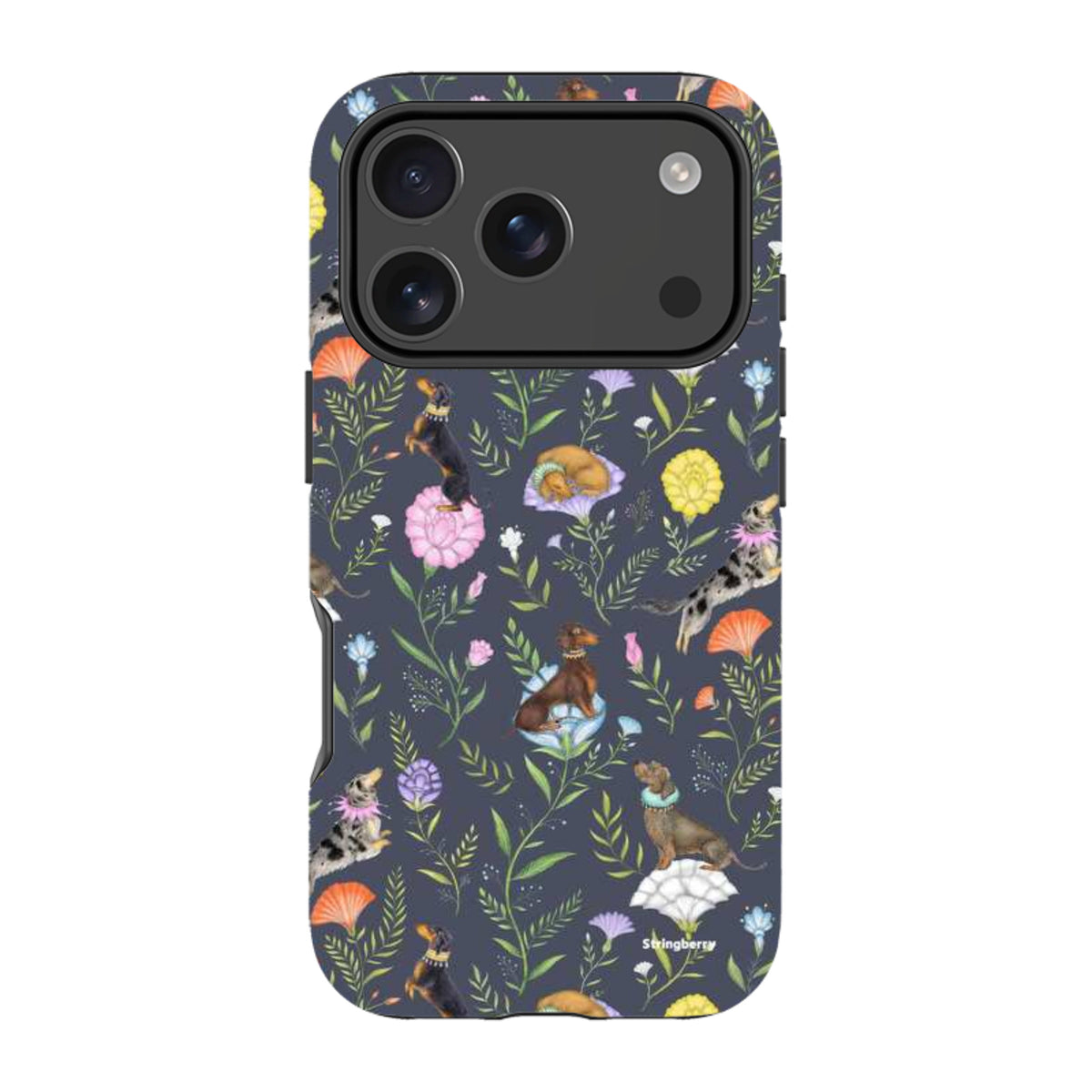 iPhone MagSafe Tough Case -  Doxy Day Afternoon Slate By Catherine Rowe
