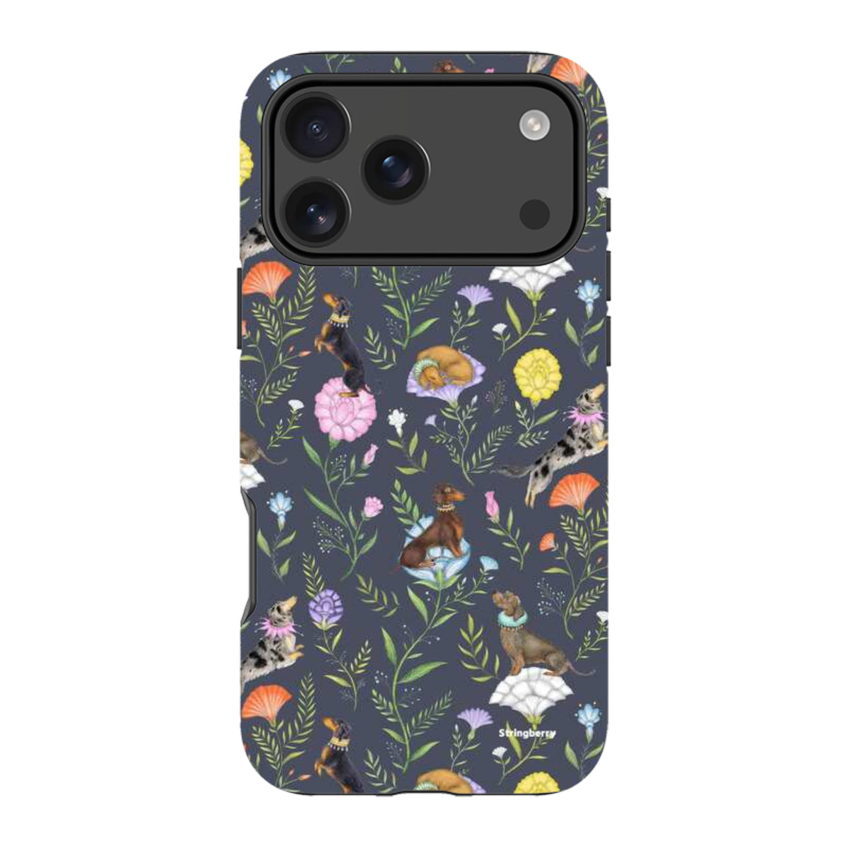 iPhone MagSafe Tough Case -  Doxy Day Afternoon Slate By Catherine Rowe