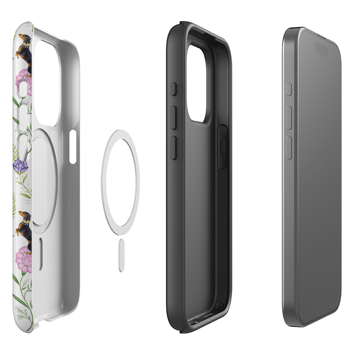 iPhone MagSafe Tough Case -  Doxy Day Afternoon White By Catherine Rowe