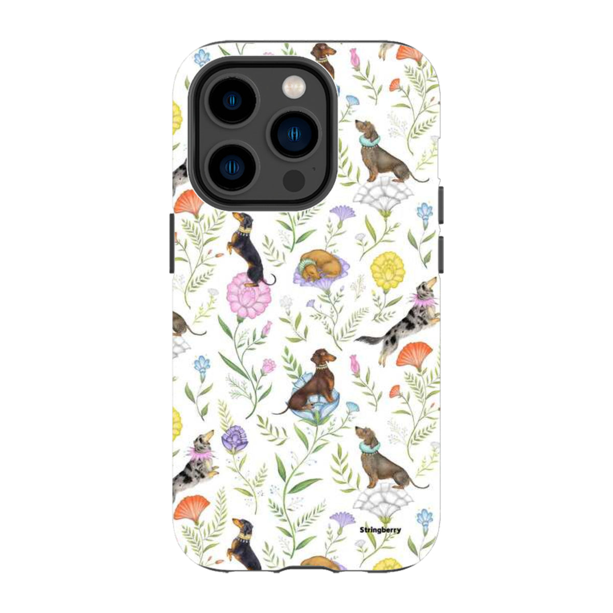 iPhone MagSafe Tough Case -  Doxy Day Afternoon White By Catherine Rowe