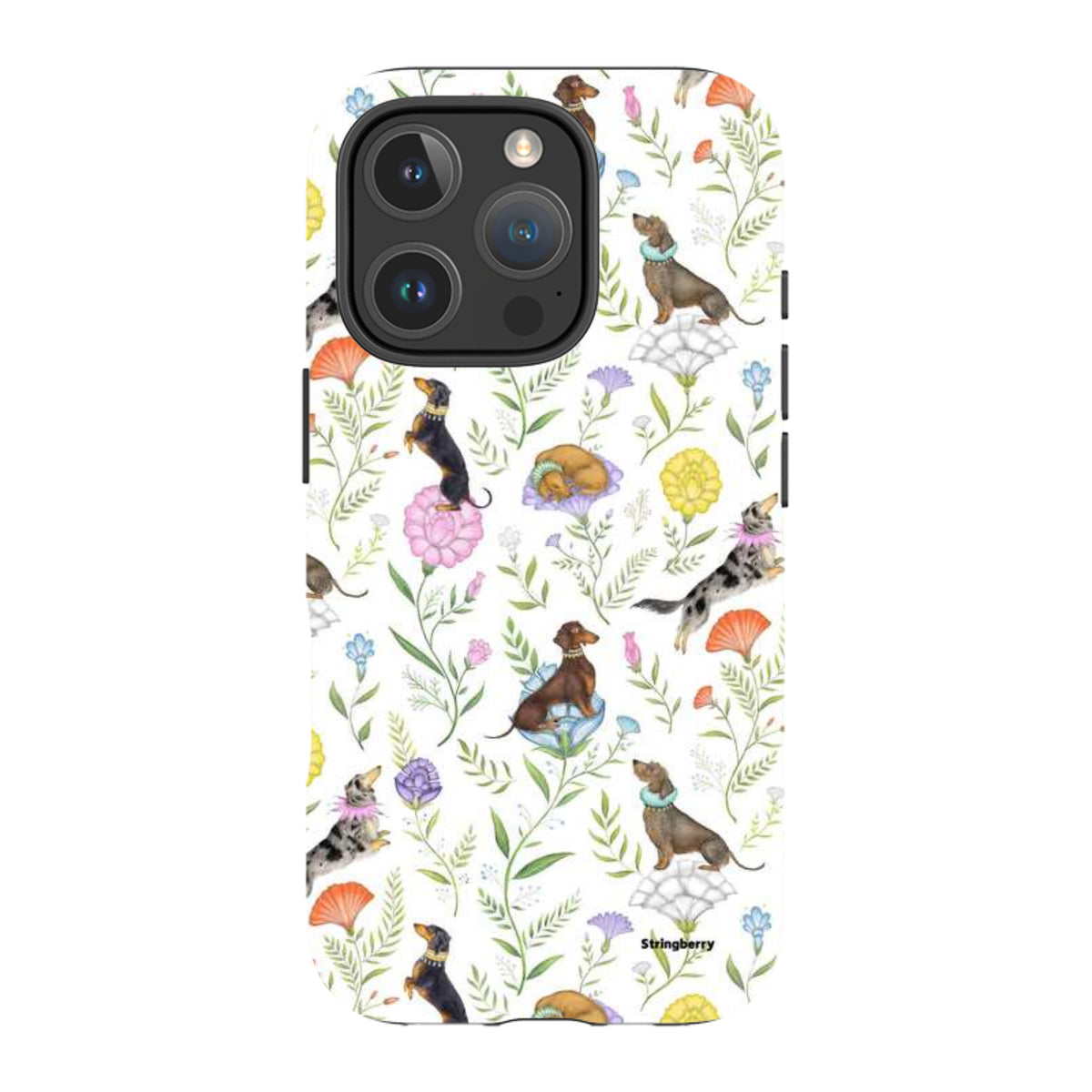 iPhone MagSafe Tough Case -  Doxy Day Afternoon White By Catherine Rowe