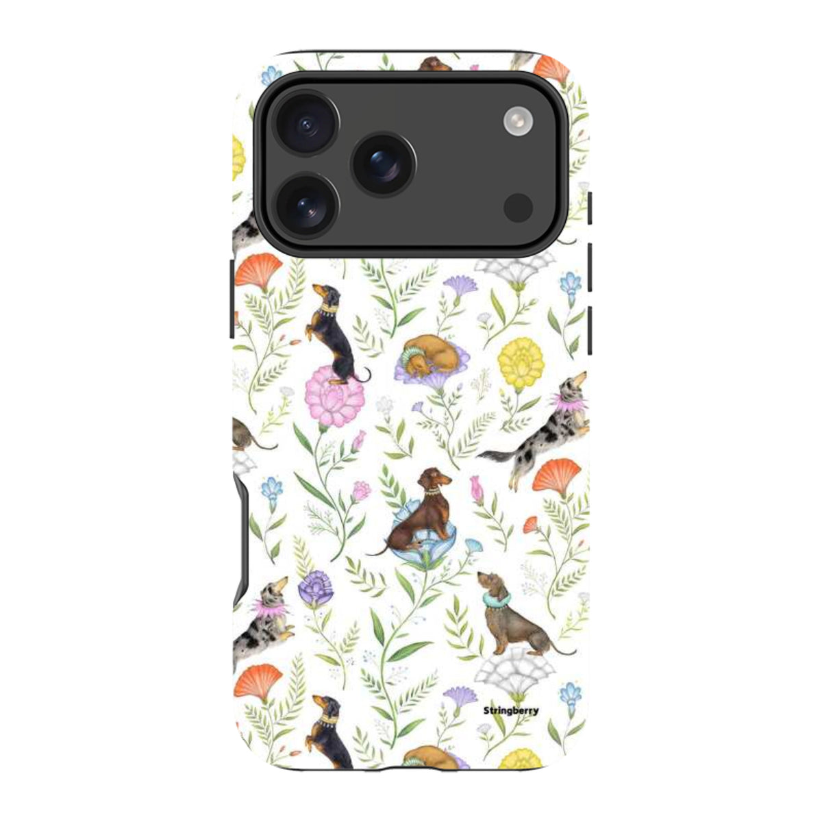 iPhone MagSafe Tough Case -  Doxy Day Afternoon White By Catherine Rowe