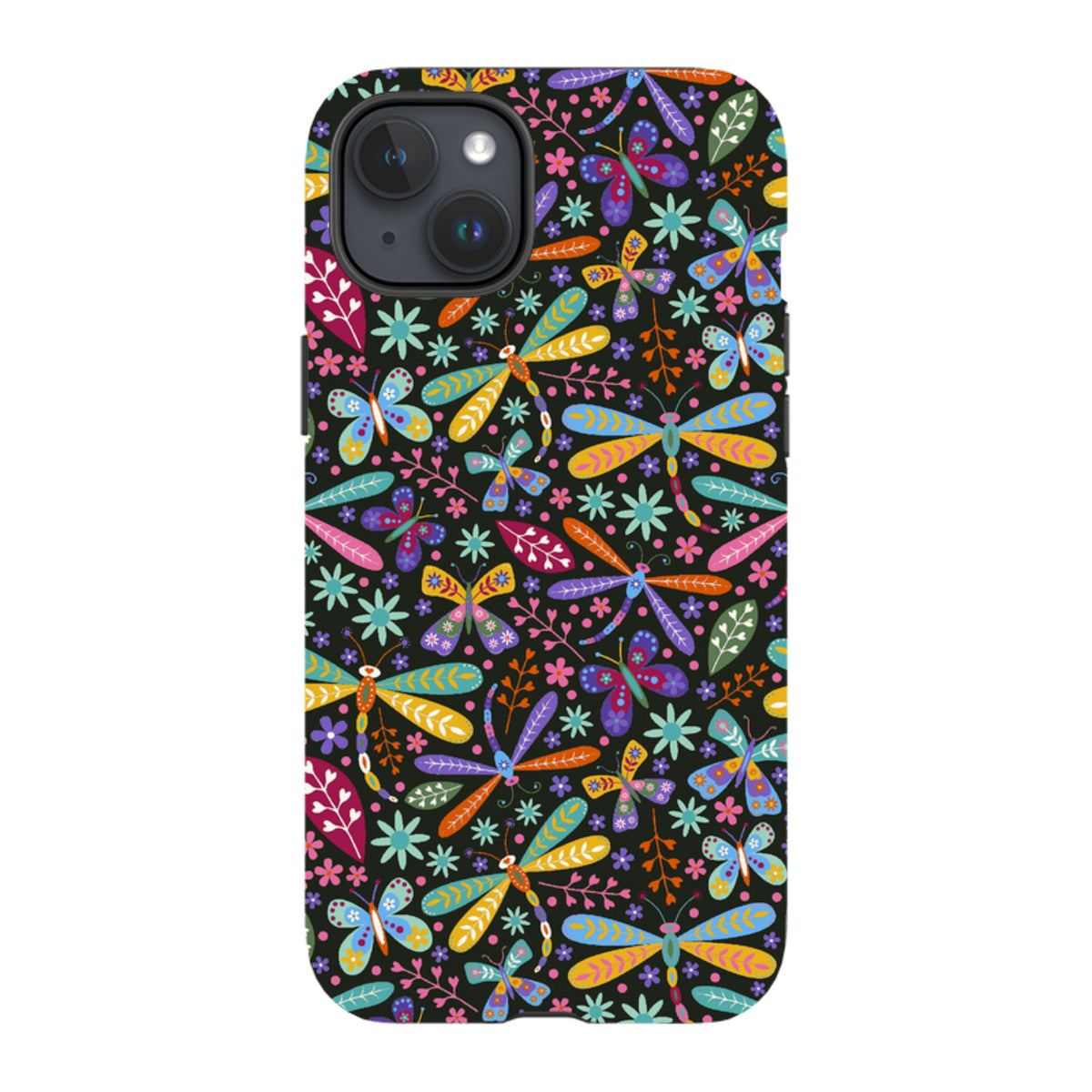iPhone MagSafe Tough Case -  Dragonflies Multi By Suzy Taylor