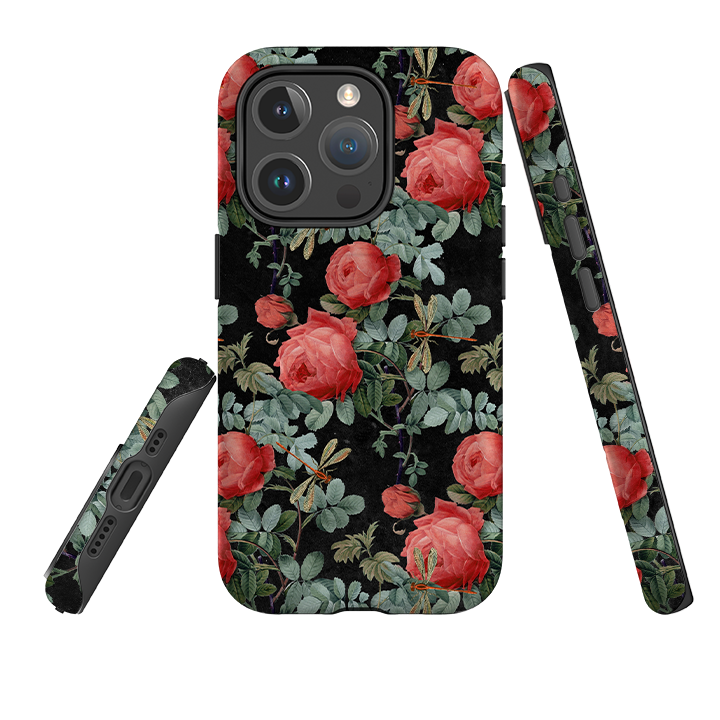 iPhone MagSafe Tough Case -  Dragons and Roses