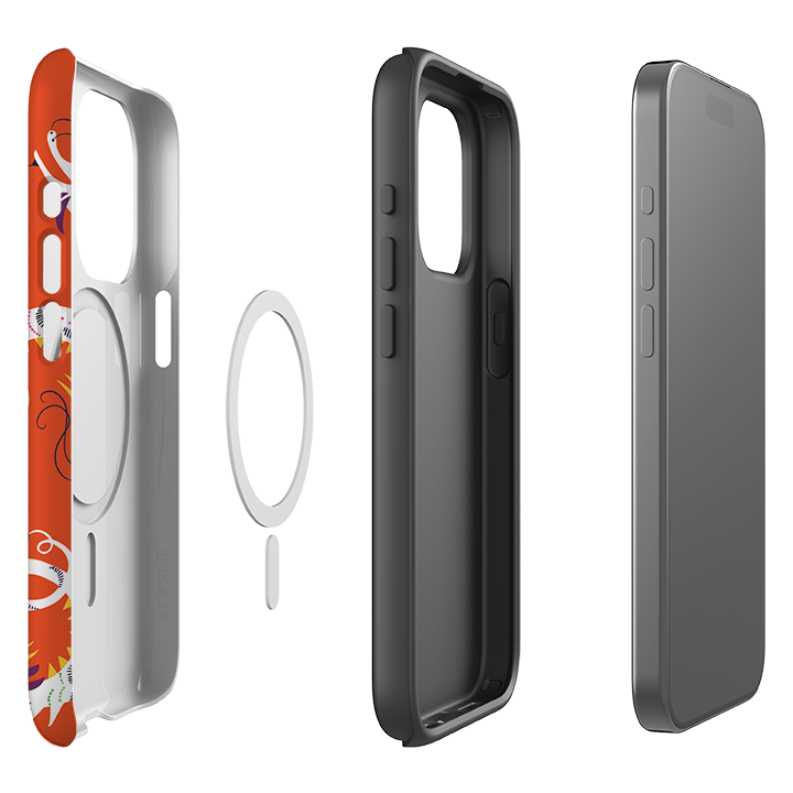 iPhone MagSafe Tough Case -  Dragons By Ali Brookes