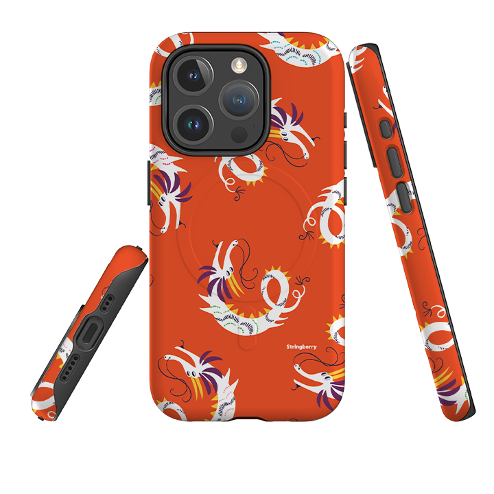 iPhone MagSafe Tough Case -  Dragons By Ali Brookes