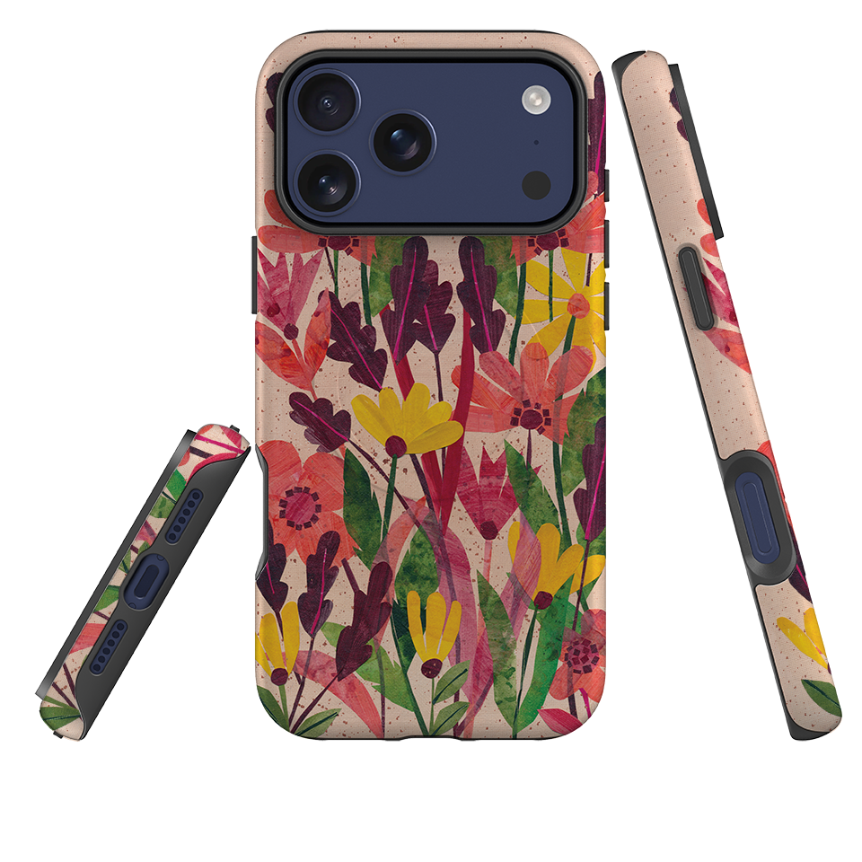 iPhone MagSafe Tough Case - Dried Flowers By Tracey English