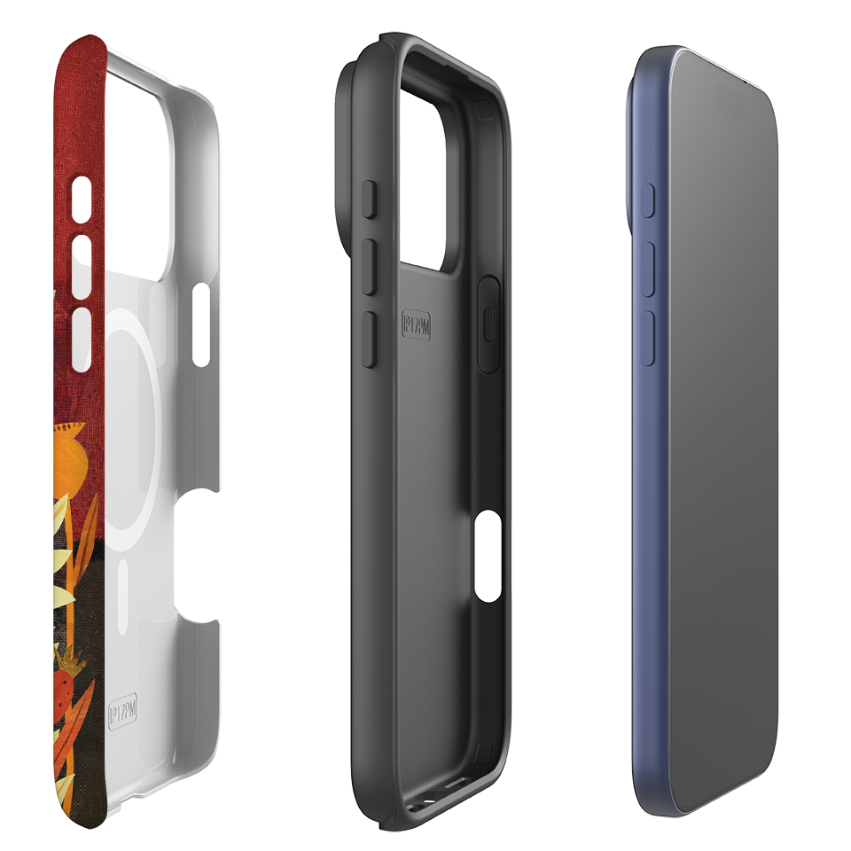 iPhone MagSafe Tough Case - Dried Pods By Tracey English