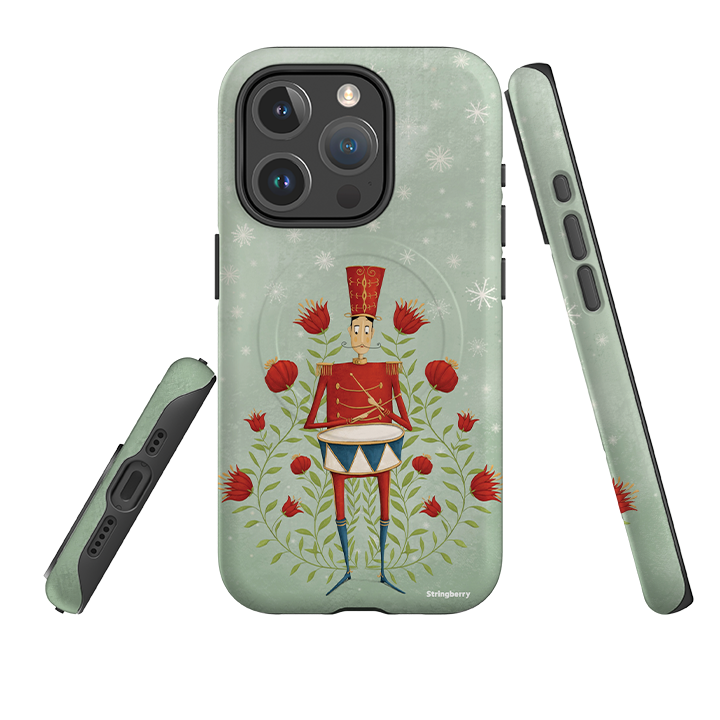 iPhone MagSafe Tough Case - Drummer Aqua By Maja Lindberg