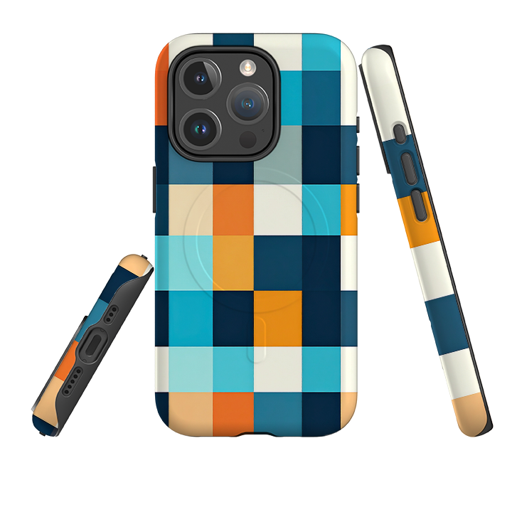 iPhone MagSafe Tough Case - Dublin Gingham