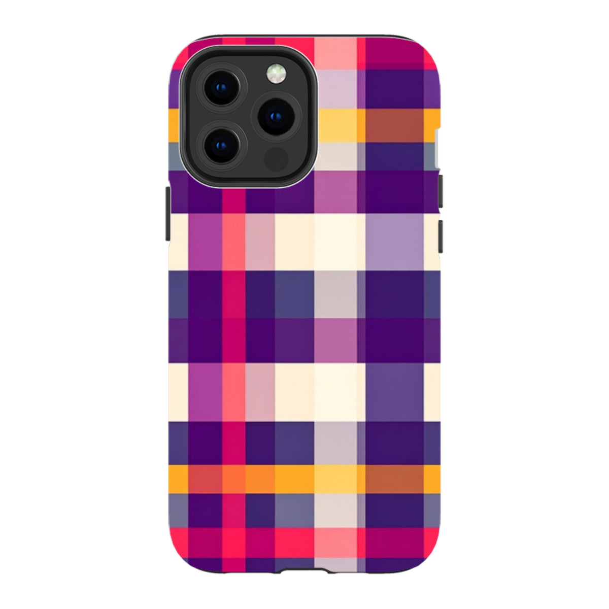 iPhone MagSafe Tough Case - Durban Gingham