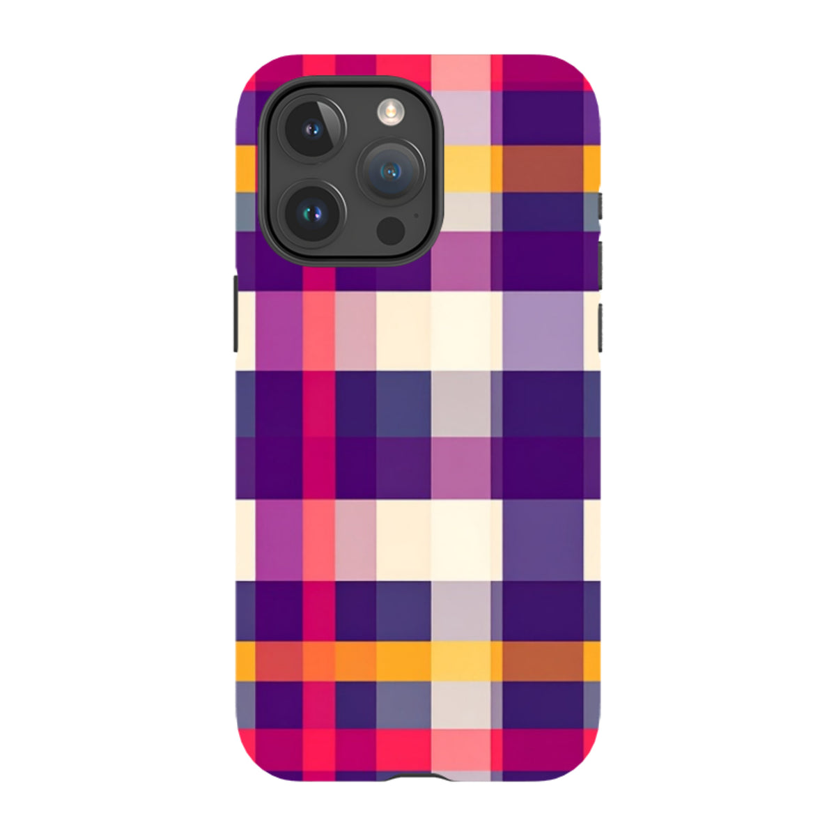 iPhone MagSafe Tough Case - Durban Gingham