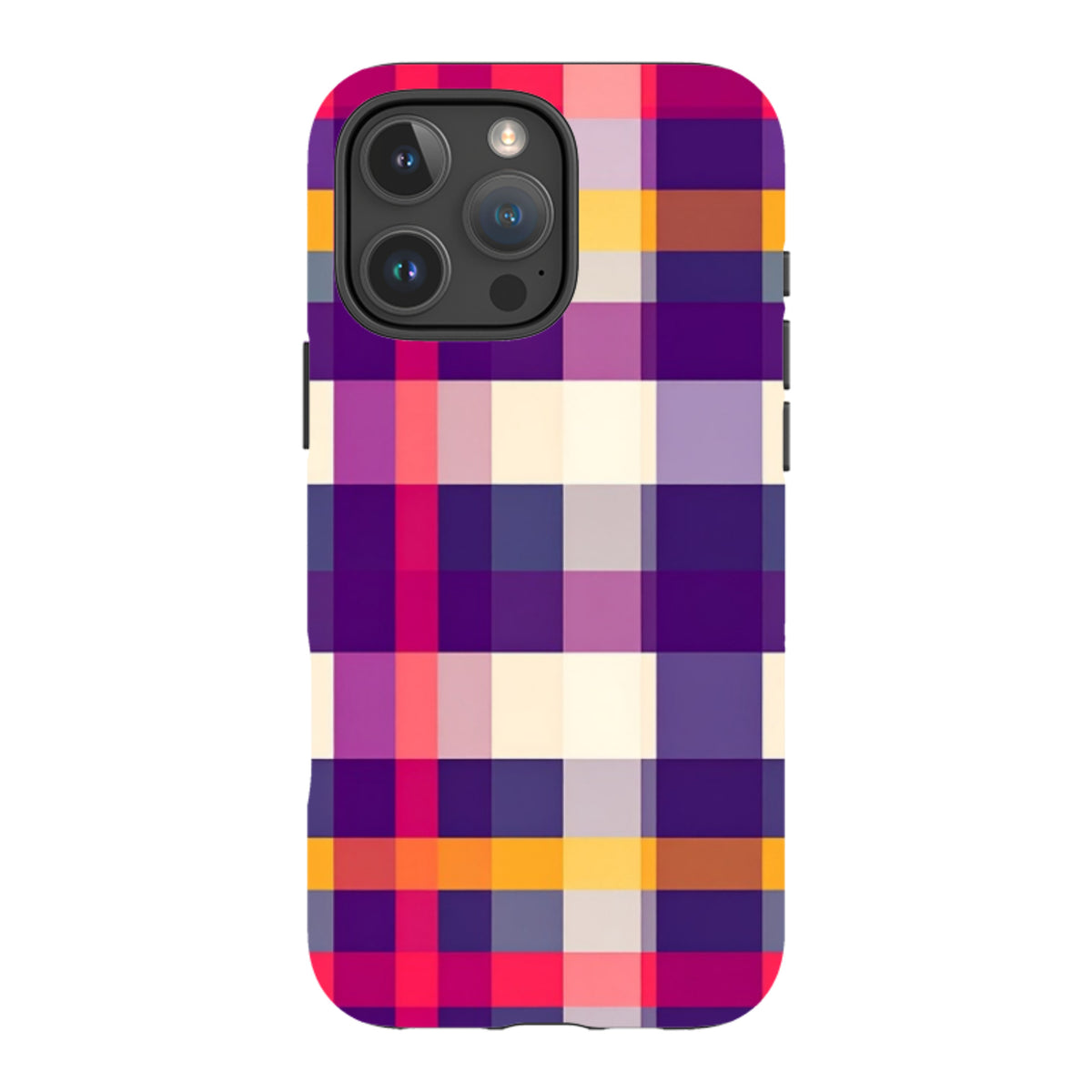 iPhone MagSafe Tough Case - Durban Gingham