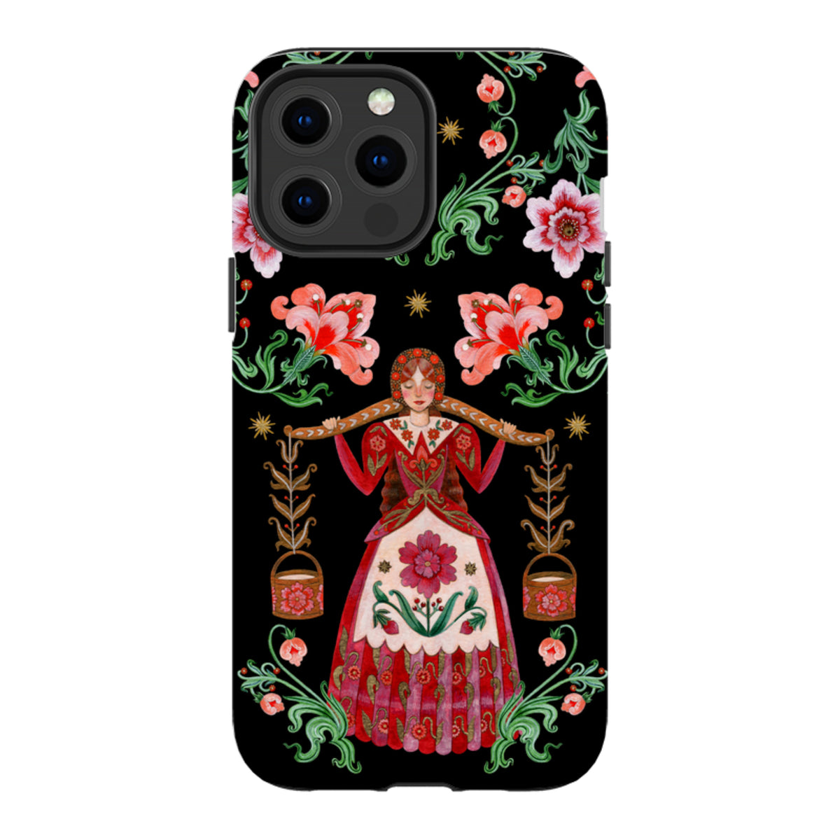 iPhone MagSafe Tough Case - Eight Maids A Milking By Maria Matos