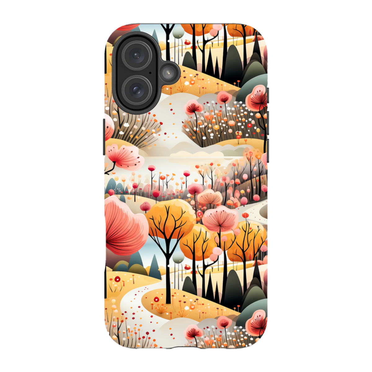 iPhone MagSafe Tough Case -  Elbe Sandstone Mountains