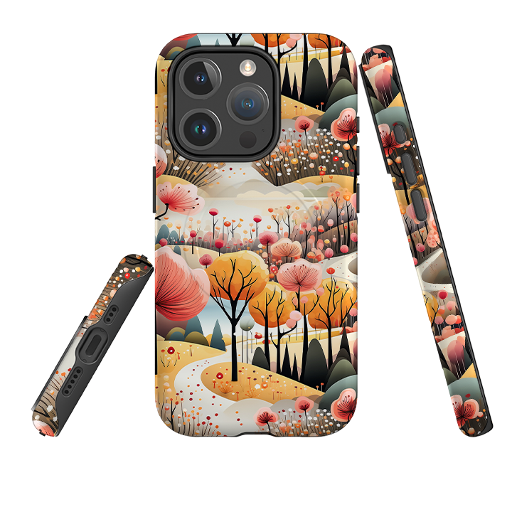 iPhone MagSafe Tough Case -  Elbe Sandstone Mountains