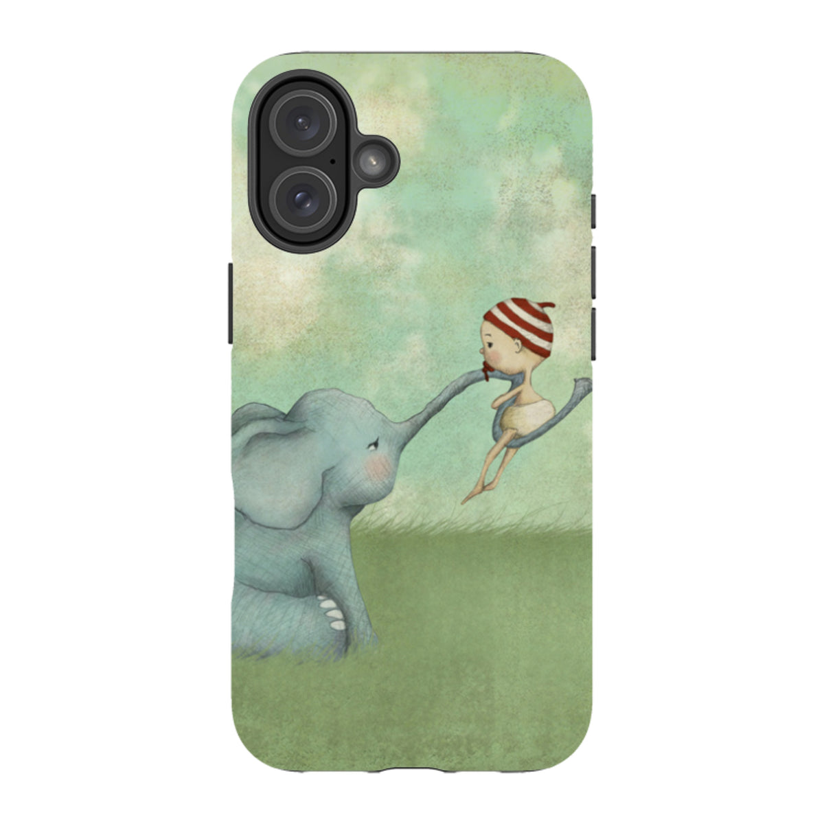 iPhone MagSafe Tough Case - Elephant Baby By Maja Lindberg