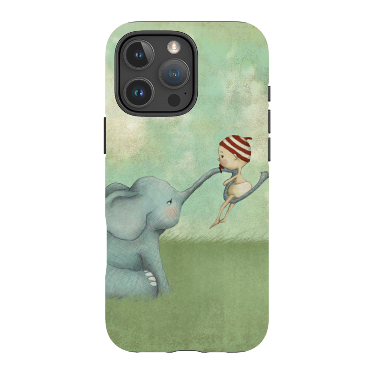 iPhone MagSafe Tough Case - Elephant Baby By Maja Lindberg