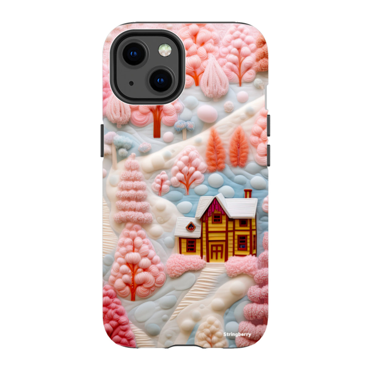 iPhone MagSafe Tough Case -  Embroidery Christmas