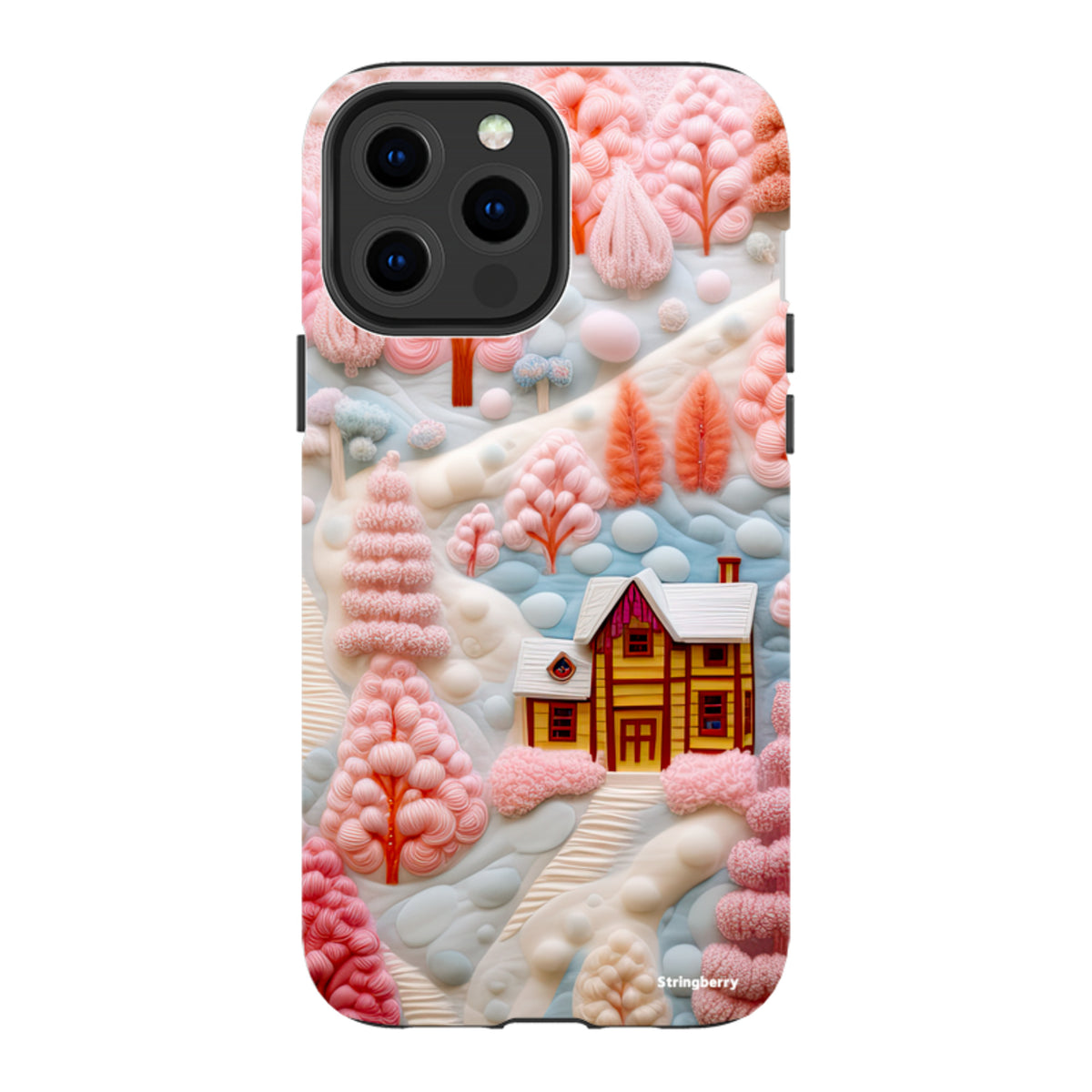 iPhone MagSafe Tough Case -  Embroidery Christmas