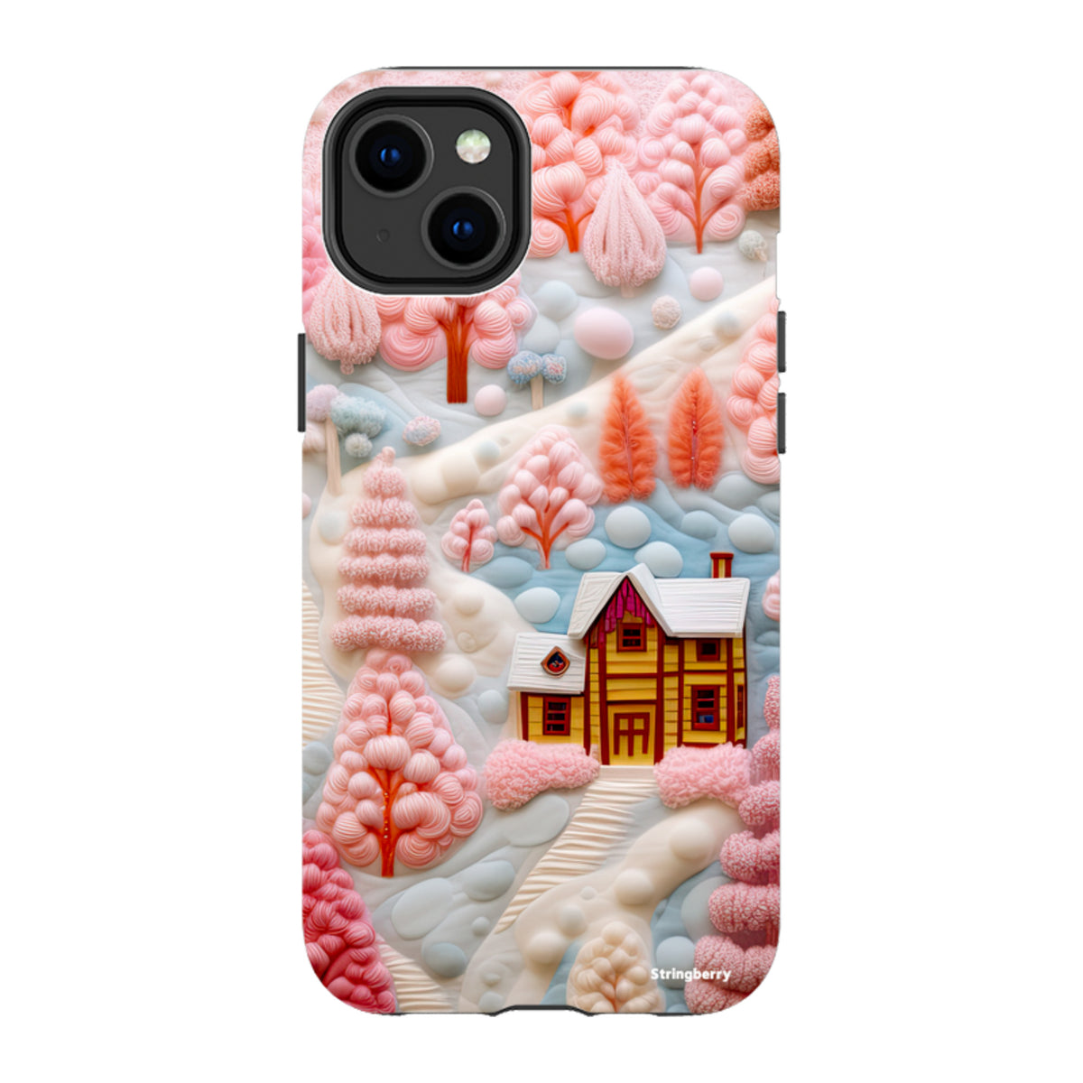 iPhone MagSafe Tough Case -  Embroidery Christmas