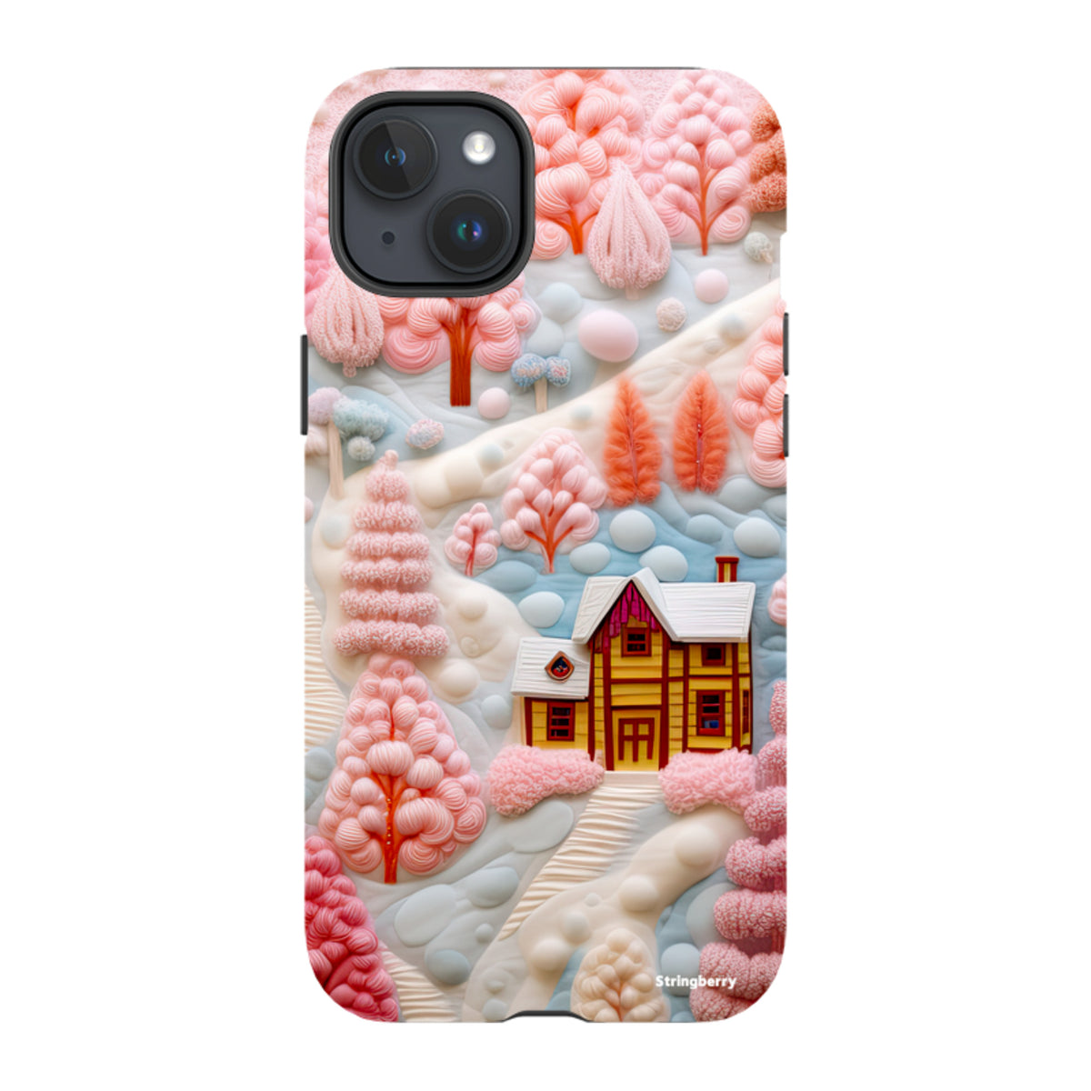 iPhone MagSafe Tough Case -  Embroidery Christmas