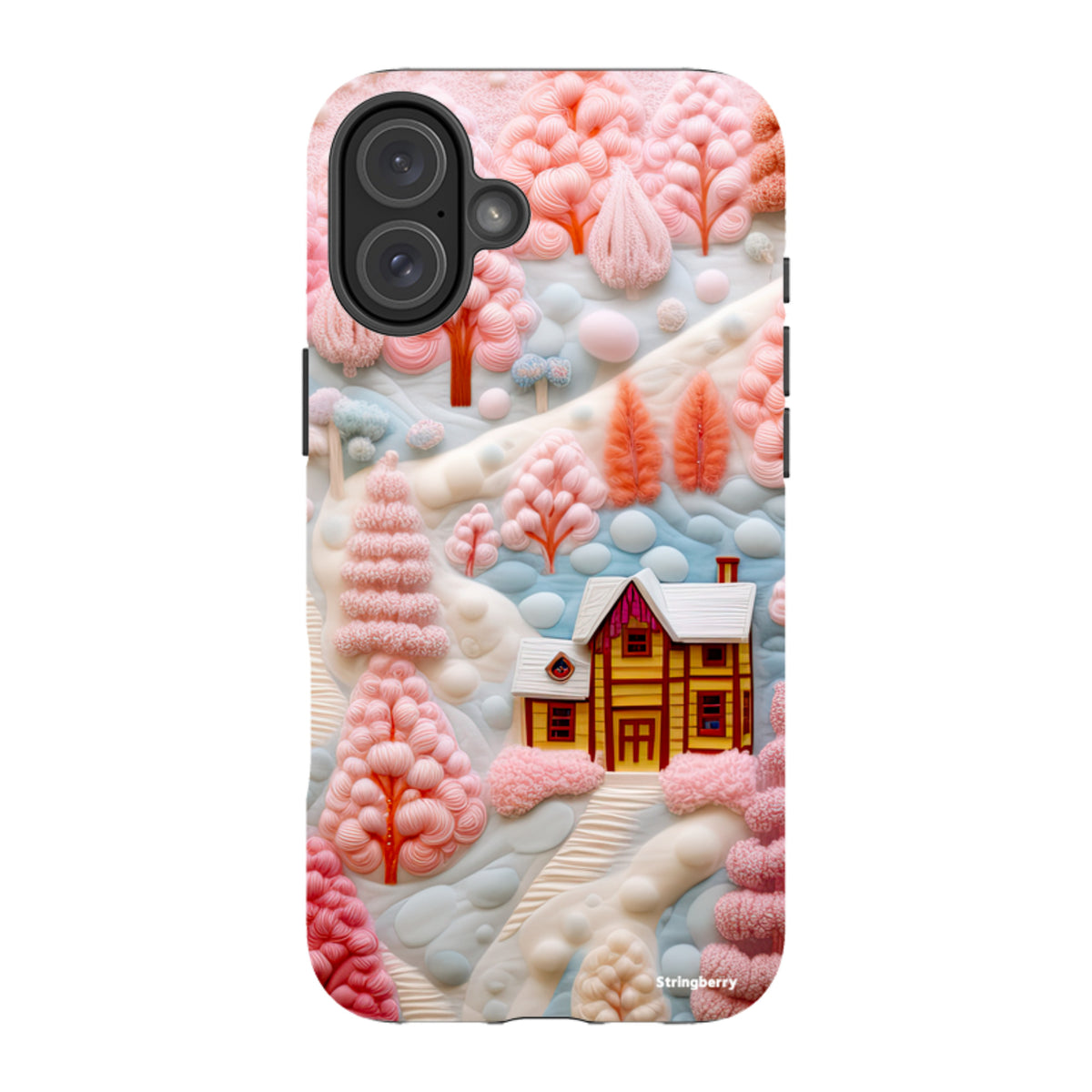 iPhone MagSafe Tough Case -  Embroidery Christmas
