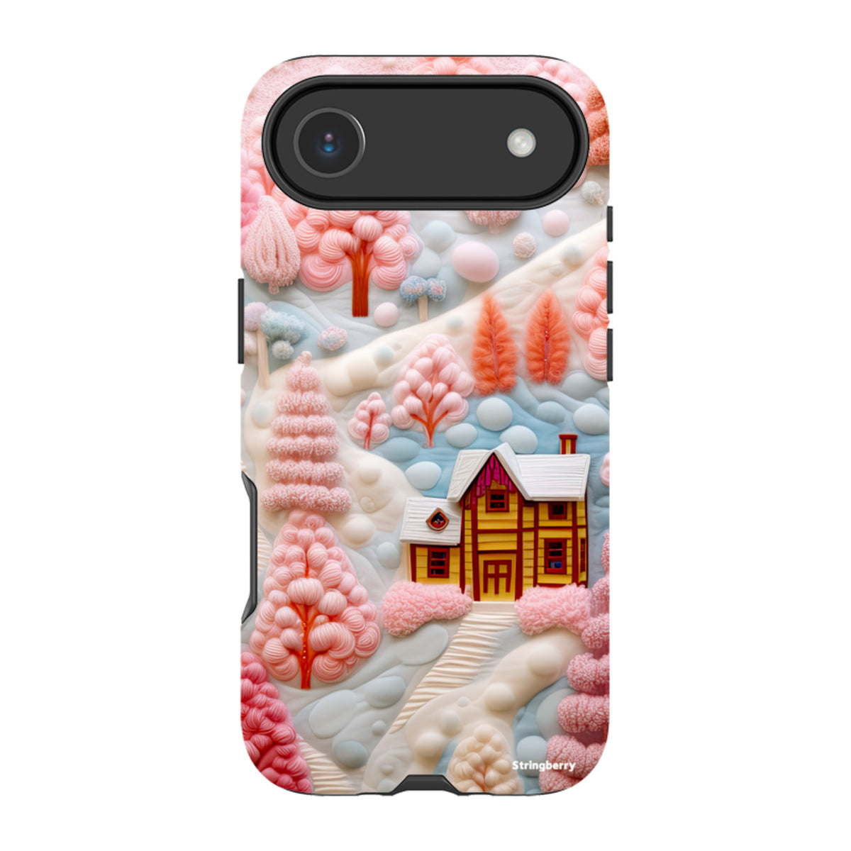 iPhone MagSafe Tough Case -  Embroidery Christmas