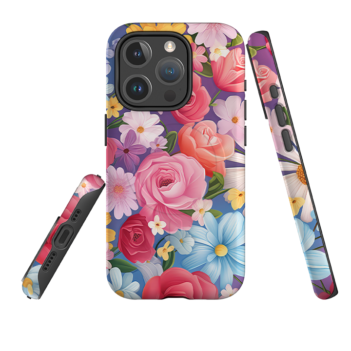 iPhone MagSafe Tough Case -  Esher Floral II