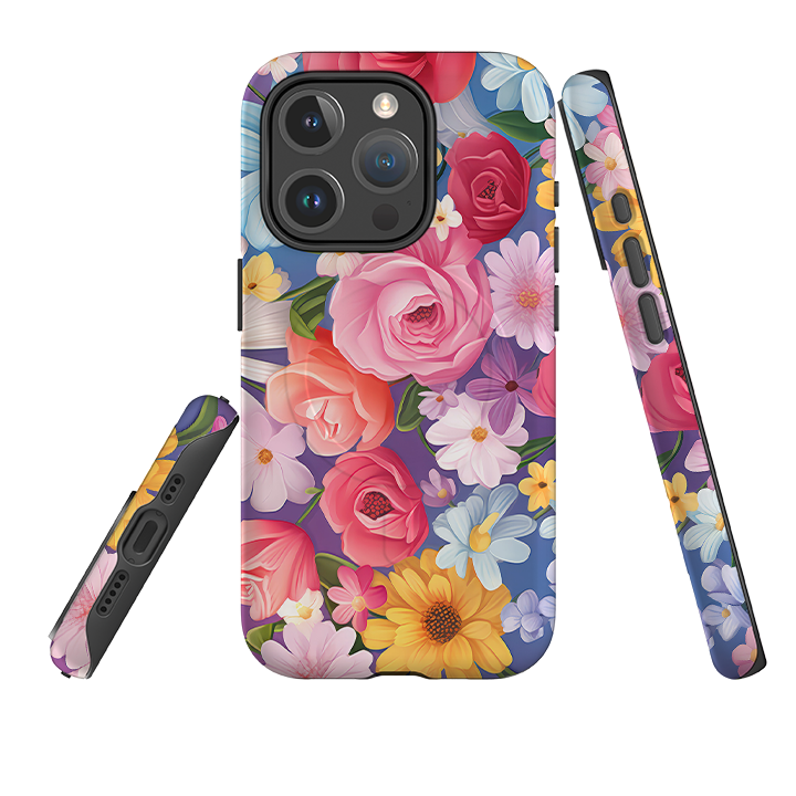 iPhone MagSafe Tough Case -  Esher Floral
