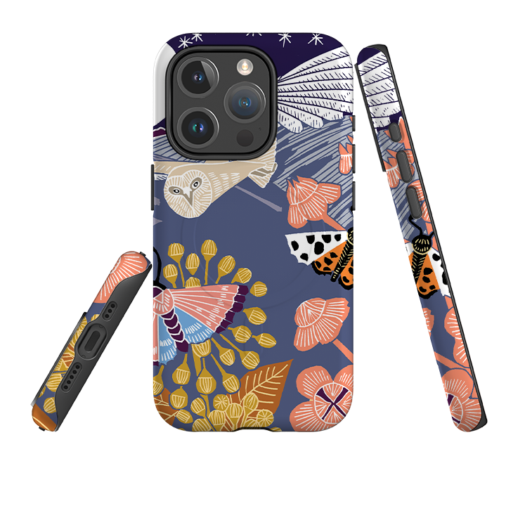 iPhone MagSafe Tough Case -  Evening Barn Owl By Kate Heiss