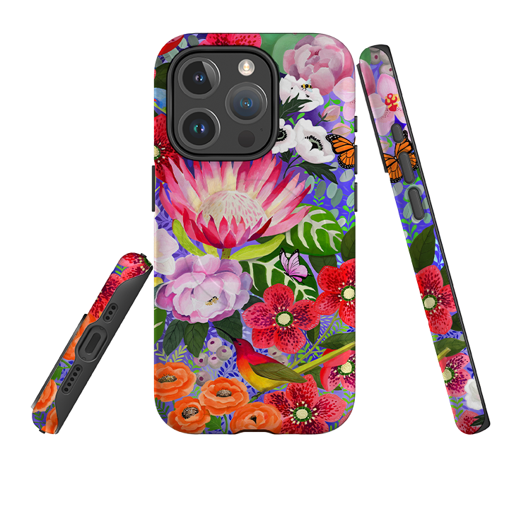 iPhone MagSafe Tough Case - Exotic Birds By Bex Parkin