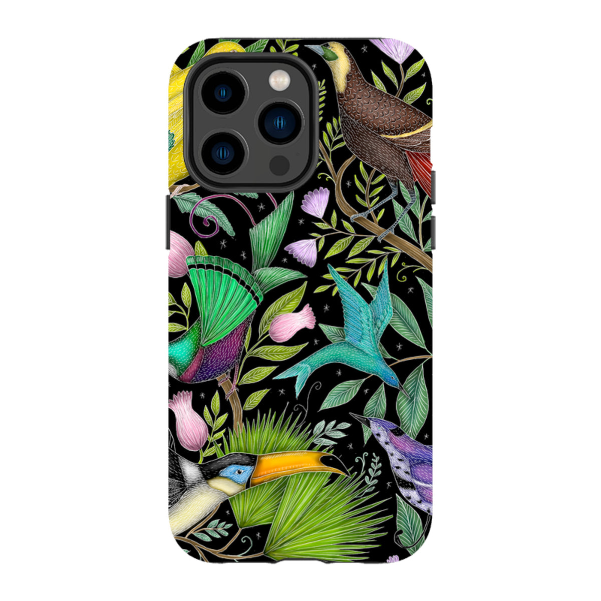 iPhone MagSafe Tough Case - Exotic Birds By Catherine Rowe