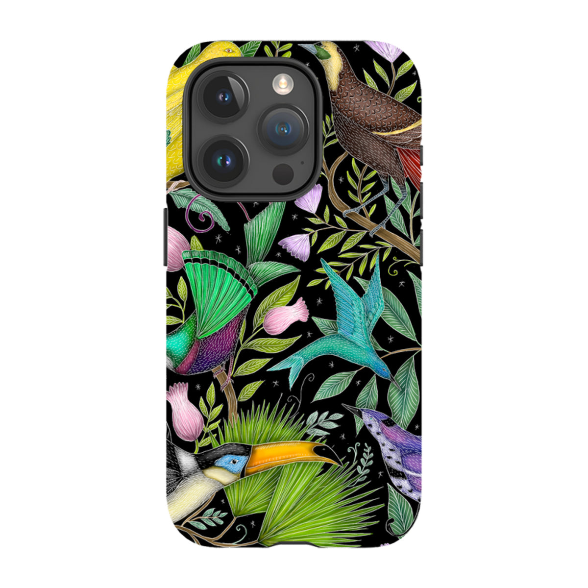 iPhone MagSafe Tough Case - Exotic Birds By Catherine Rowe