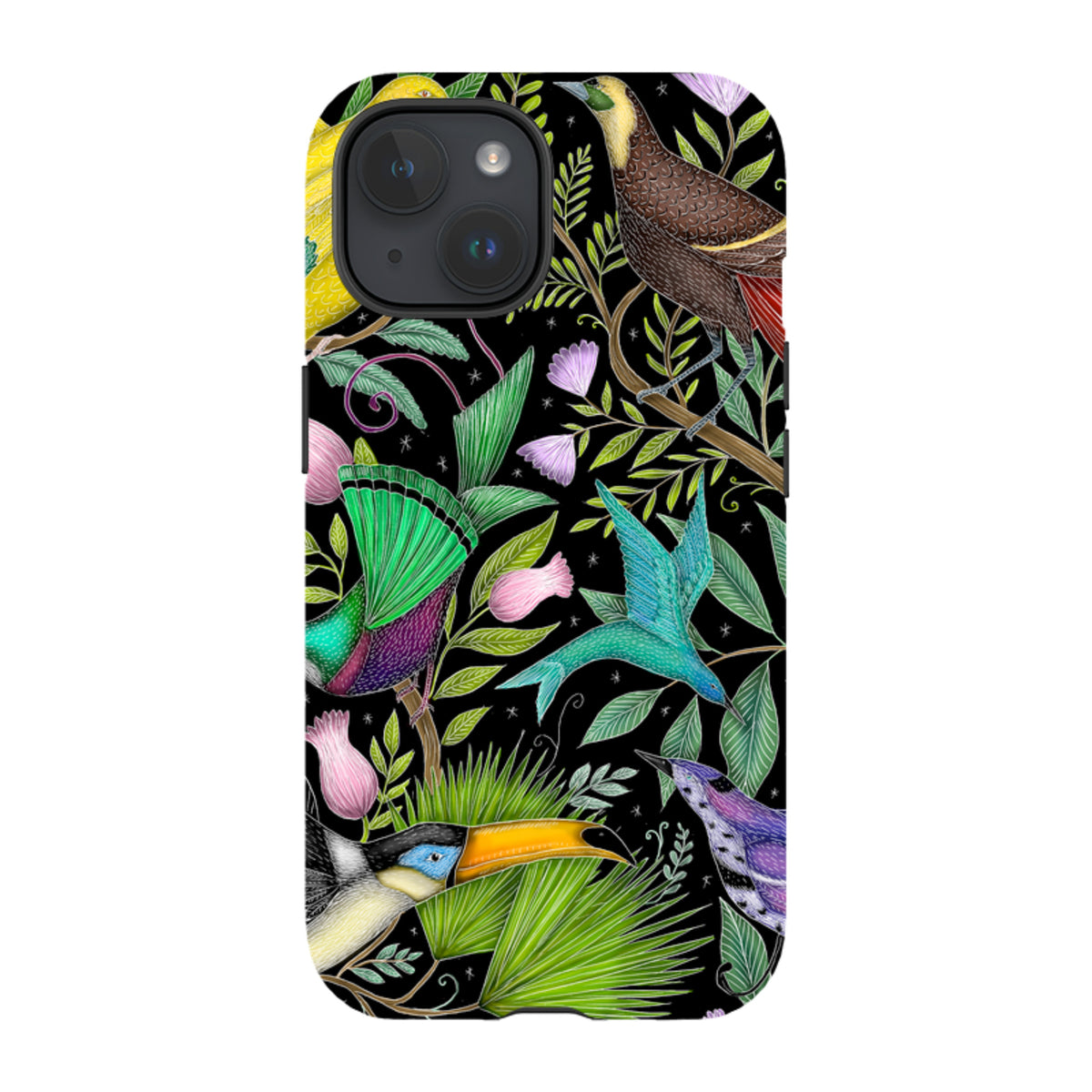 iPhone MagSafe Tough Case - Exotic Birds By Catherine Rowe