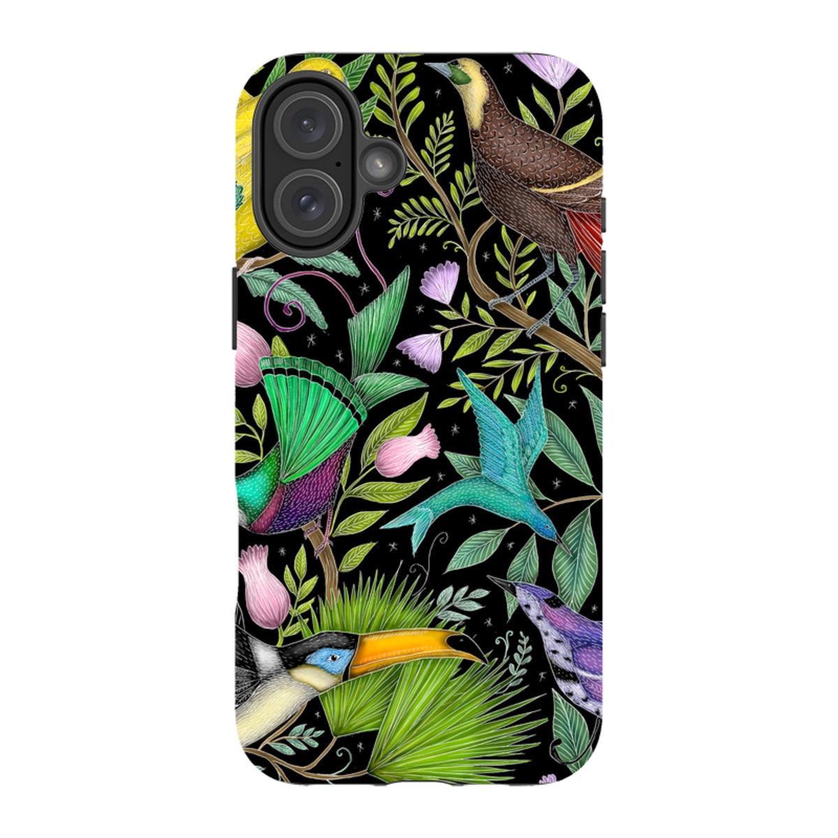 iPhone MagSafe Tough Case - Exotic Birds By Catherine Rowe