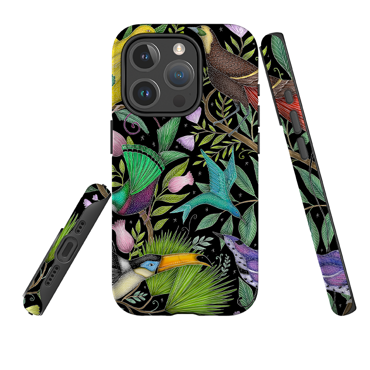 iPhone MagSafe Tough Case – Exotische Vögel von Catherine Rowe