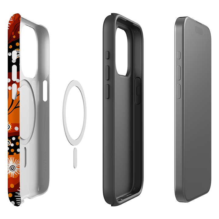 iPhone MagSafe Здрав Кейс - Експлодиращи звезди