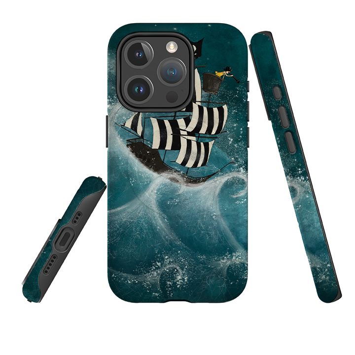 iPhone MagSafe Tough Case - Face The Storm By Maja Lindberg
