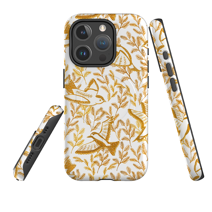 iPhone MagSafe Tough Case - Fall Birds By Abby Jacobs