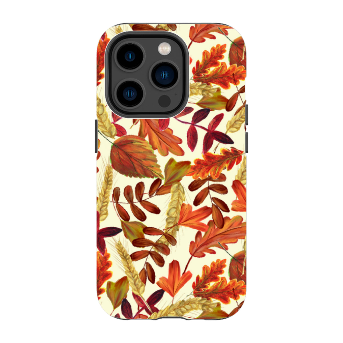 iPhone MagSafe Tough Case - Fall Harvest Pattern By Abby Jacobs